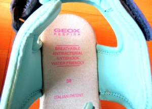 Neuwertige blaue Trekkingsandalen Geox repira Gr. 38 Bild 2