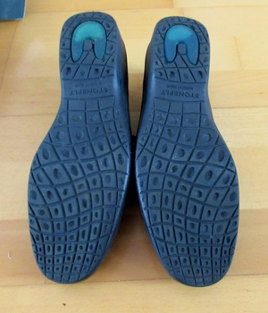 Neuwertige braune Halbschuhe von Stonefly Gr: 39 Leder Antishock Bild 3