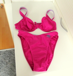 NEUER pinker Bikini Esprit Größe 38 Cup B Bild 1