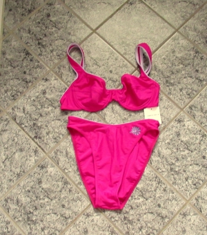 NEUER pinker Bikini Esprit Größe 38 Cup B Bild 2