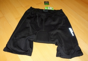 NEU schwarze Radfahrhose mit Polster Größe L von muddyfox