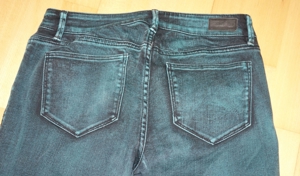 tolle dunkelgrüne Jeans Esprit Medium rise Skinny 28/32 Bild 2