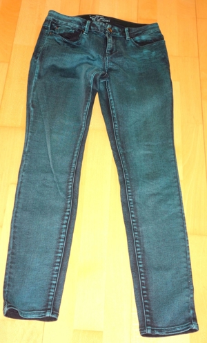 tolle dunkelgrüne Jeans Esprit Medium rise Skinny 28/32 Bild 1
