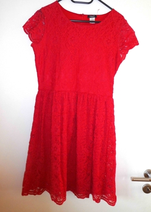 NEU tolles rotes Kleid Größe 38 40