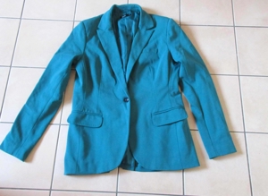 NEUWERTIGEr blaugrüner Blazer Gr. XL von flame