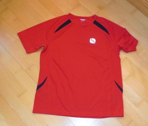 NEUES rotes Sportt-Shirt von Shamp Größe M