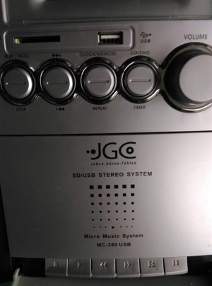 JGC Microanlage Bild 2
