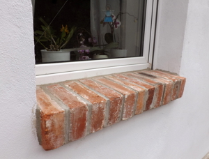 2. Wahl Reduziert Rabatt Eck Steine Verblender Antik Ziegel Riemchen alte Mauerziegel Backsteine Bild 6