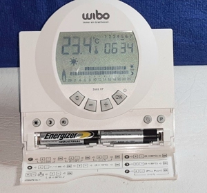 Wibo Funk Raum Thermostat Sender 3662-EP Elektro Heizung Temperatur Regler 868Mhz Bild 2