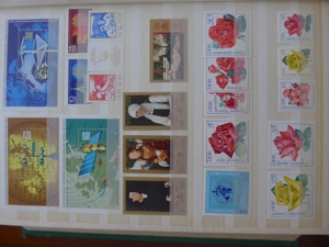 DDR Briefmarken mit Spendenmarken 1973 Bild 13