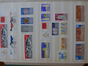 DDR Briefmarken mit Spendenmarken 1973 Bild 5