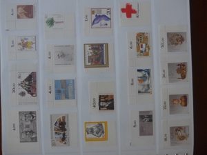 Über 500 Briefmarken BRD postfrisch Bild 3
