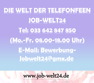 Telefonistin Job Hagen und ü-all Heimarbeit Homeoffice Telefonjob Arbeit am Telefon