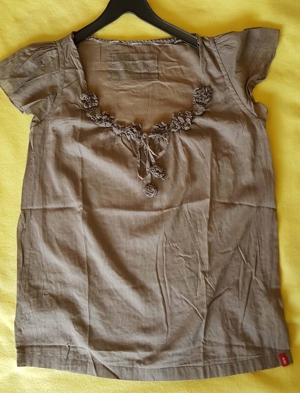 oversize Hemd, Umstandsbluse Gr. 36, Schwangerschaft Gr. 36, 38, Oberteile Gr. 40 Bild 3