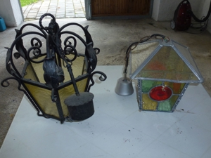 Kerzenleuchter und Lampen geschmiedet Bild 4