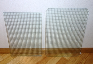 HIFI Rack aus MERO-Stäben stahl chrom und Glasplatten Bild 9