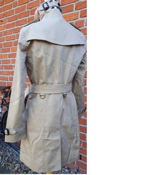 orig. Burberry Mantel Trenchcoat Jacke Heritage Sandringham Coat honiggelb Gr: 12/38 Bild 7