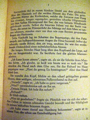 Spannender Roman Begegnung in der Nacht von Ursula Schaake in gutem Zustand, 171 Seiten, BASTEI Bild 6