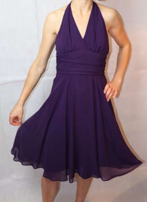 hübsches, lilafarbenes Kleid, Größe S Bild 1