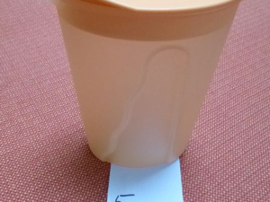 Tupper Getränkekanne Orange