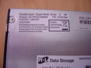 HL GSA-T50N Slim DVD RW-Laufwerk Hitachi Bild 2