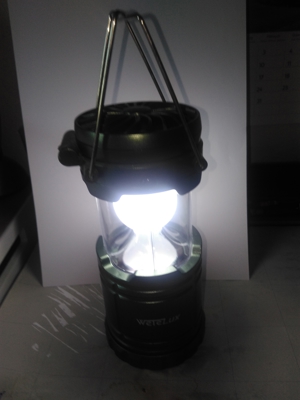 LED Campingleuchte mit Ventilator kabellos Bild 3