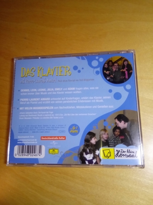 Das Klavier mit Pierre-Laurent Aimar (CD) Der Kleine Hörsaal Bild 2