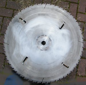 Sägeblatt Stehle, Wippsäge Ø 700mm, Lochdurchmesser 35 mm mit Räumer