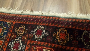 Antik Gebetsteppich Orient Kaukasus Teppich Wolle Braun Rot Merhab Bild 10