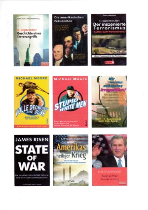 Präsident Bush - Ausgewählte Bücher (U.a. Michael Moore) Bild 2