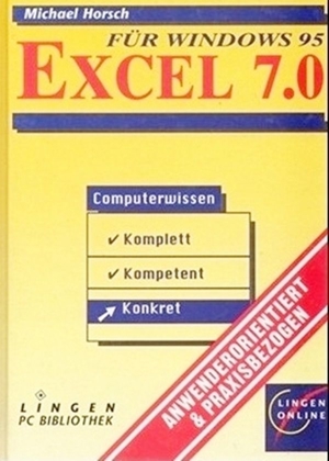 EXCEL 7.0 für Windows 95 - Computerwissen Bild 1