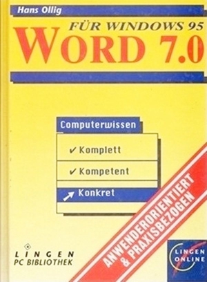 WORD 7.0 für Windows 95 - Computerwissen Bild 1