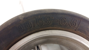 Poket Bike Minimoto Vorderrad mit Reifen, Bremssattel Bild 4