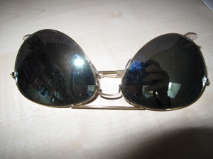 Brille Pilotenbrille Fliegerbrille Sonnenbrille Verspiegelt getönt Bild 2