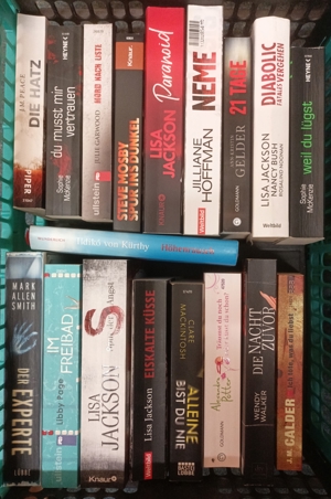 BÜCHER / Thriller pro Stück 2,50 EUR VB Bild 1