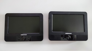 Tragbarer DVD-Player mit zwei 7 Zoll LCD-Displays Bild 1