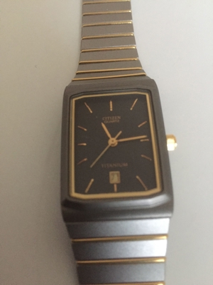 Hochwertige Citizen Titan Armbanduhr Design-Klassiker Bild 3