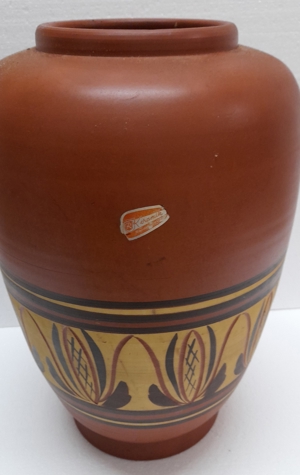 Bodenvase, Keramik terracotta/ Ton, Handarbeit Bild 1