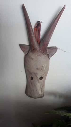 10 einzigartige afrikanische Holz-Masken (Paket 4, 10 Masken) Bild 5