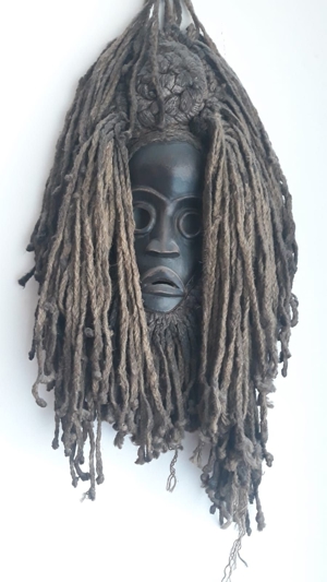 10 einzigartige afrikanische Holz-Masken (Paket 4, 10 Masken) Bild 1