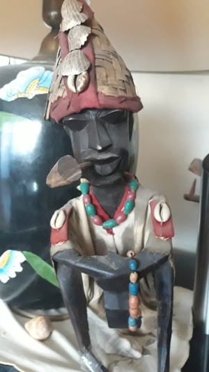 14 afrikanische Holz-Figuren (Paket 2, 14 Teile) Bild 2