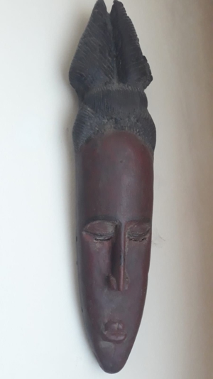 10 einzigartige afrikanische Holz-Masken (Paket 4, 10 Masken) Bild 9
