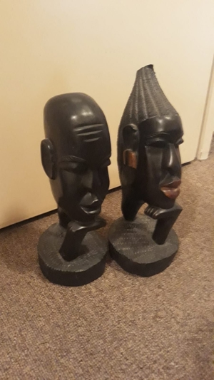 14 afrikanische Holz-Figuren (Paket 2, 14 Teile) Bild 5