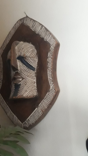 10 einzigartige afrikanische Holz-Masken (Paket 4, 10 Masken) Bild 7