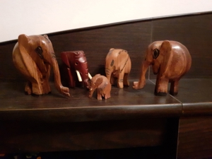 14 afrikanische Holz-Figuren (Paket 2, 14 Teile) Bild 8