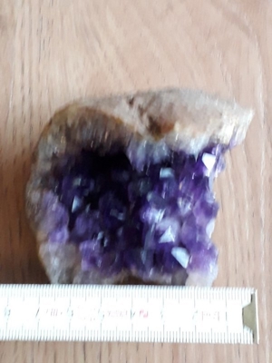Amethyst Druse Teilstück Mineralien Bild 3