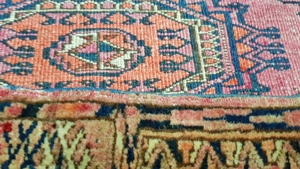 Salor Turkmenistan Turkmene Orient Teppich antik Mary Göl Saryk 185cm x 115cm, entstanden um 1920, Bild 7