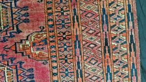 Salor Turkmenistan Turkmene Orient Teppich antik Mary Göl Saryk 185cm x 115cm, entstanden um 1920, Bild 13
