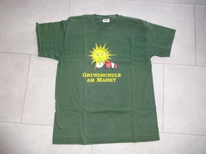 Kinder-T-Shirts mit Schullogo / Grundschule am Markt zu verkaufen Bild 3