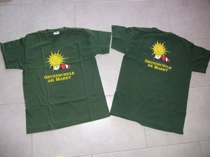 Kinder-T-Shirts mit Schullogo / Grundschule am Markt zu verkaufen Bild 1